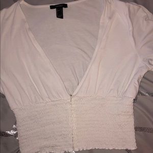 forever 21 low cut crop top